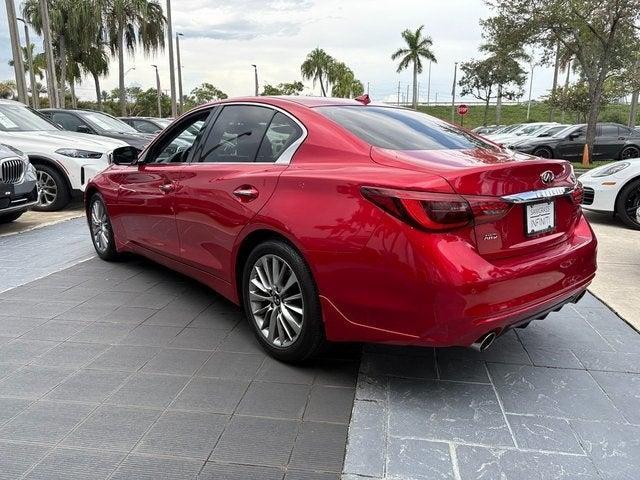 used 2024 INFINITI Q50 car, priced at $33,533