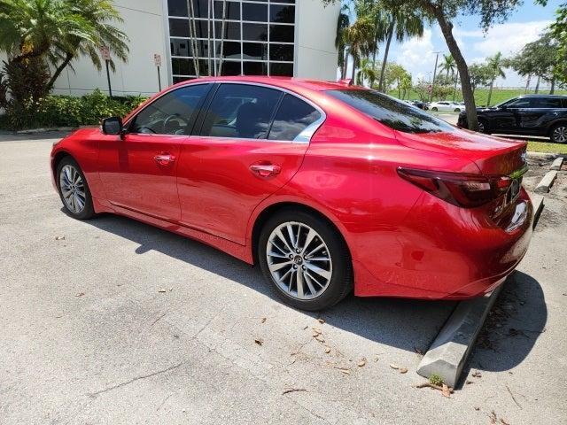 used 2024 INFINITI Q50 car, priced at $35,995