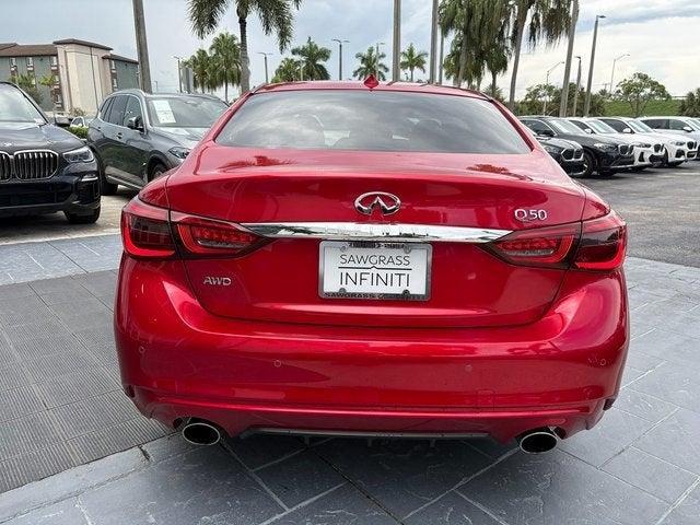 used 2024 INFINITI Q50 car, priced at $33,533