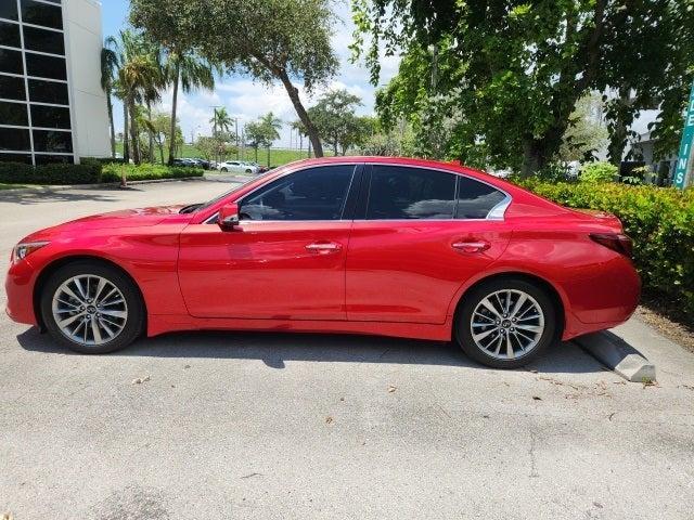 used 2024 INFINITI Q50 car, priced at $35,995