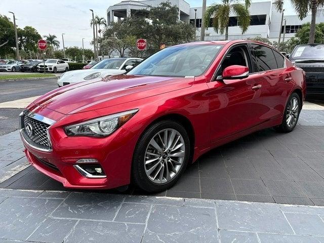 used 2024 INFINITI Q50 car, priced at $33,533