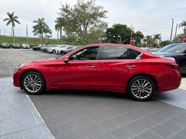 used 2024 INFINITI Q50 car, priced at $33,533