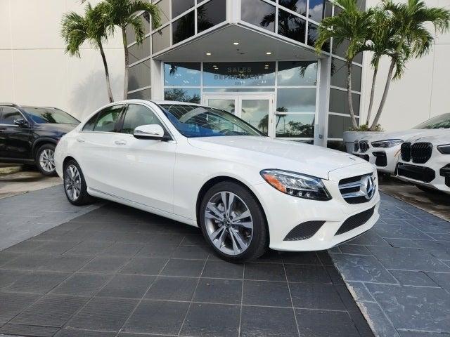 used 2021 Mercedes-Benz C-Class car, priced at $25,868