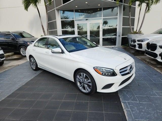 used 2021 Mercedes-Benz C-Class car, priced at $25,868