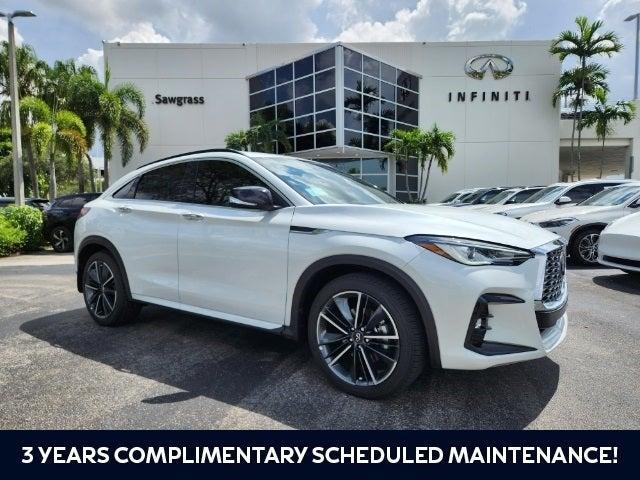 new 2025 INFINITI QX55 car, priced at $52,985