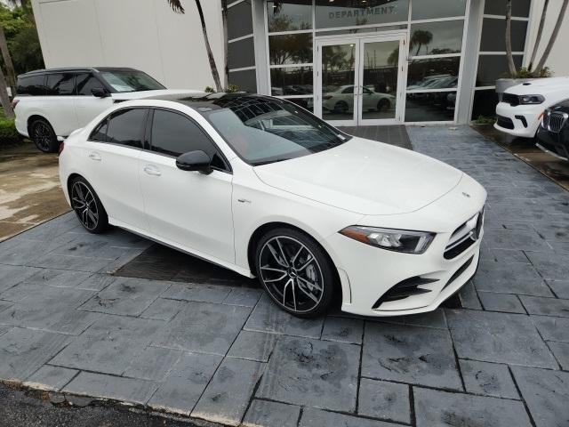 used 2021 Mercedes-Benz AMG A 35 car, priced at $33,900