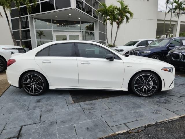 used 2021 Mercedes-Benz AMG A 35 car, priced at $33,900