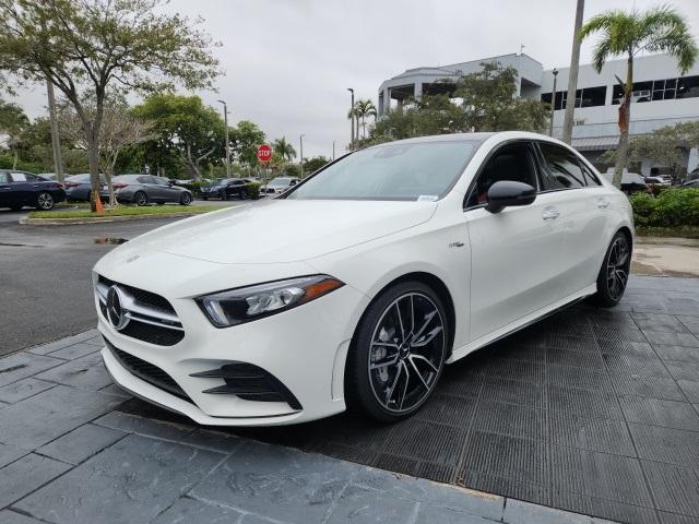 used 2021 Mercedes-Benz AMG A 35 car, priced at $33,900