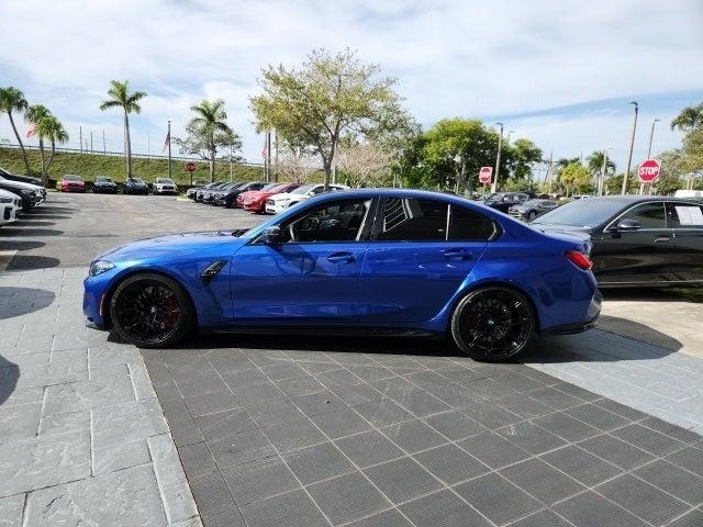 used 2023 BMW M3 car, priced at $73,788