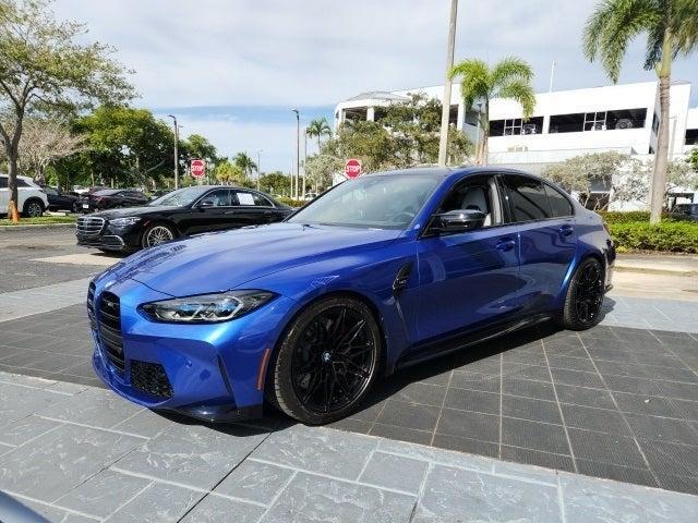 used 2023 BMW M3 car, priced at $73,788