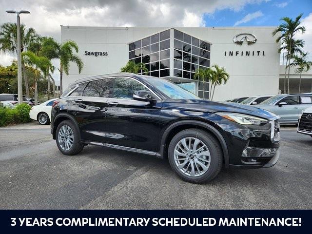 new 2025 INFINITI QX50 car, priced at $46,583