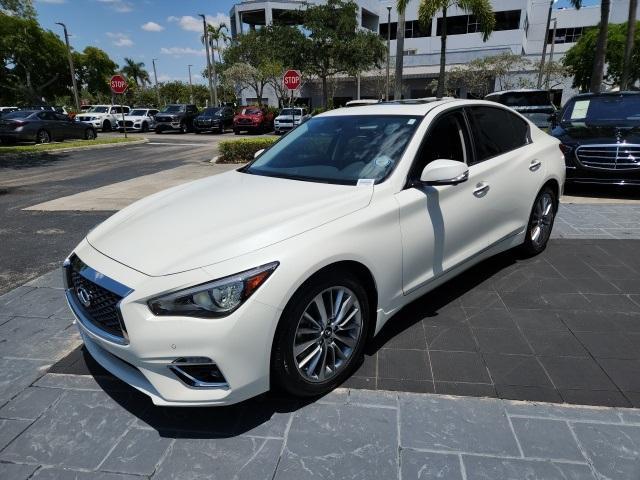 used 2024 INFINITI Q50 car, priced at $35,060