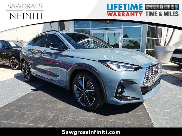 used 2025 INFINITI QX55 car, priced at $38,878