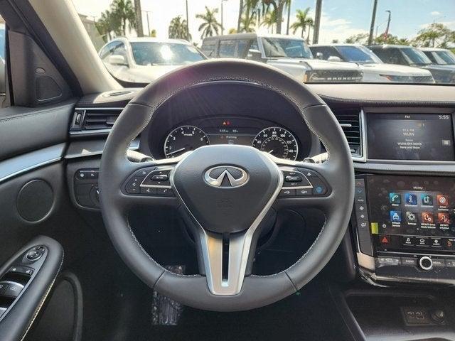 new 2025 INFINITI QX50 car, priced at $42,843