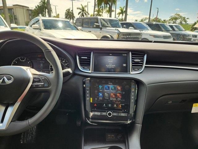 new 2025 INFINITI QX50 car, priced at $42,843