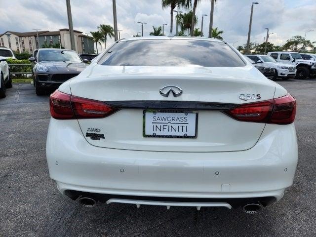 new 2024 INFINITI Q50 car, priced at $59,810