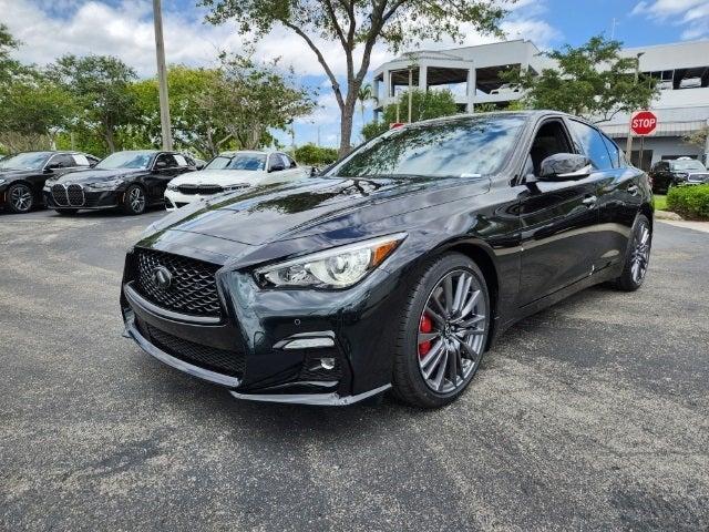 new 2024 INFINITI Q50 car, priced at $58,914