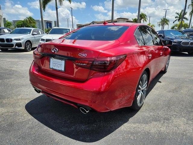 new 2024 INFINITI Q50 car, priced at $50,365