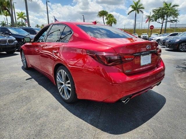 new 2024 INFINITI Q50 car, priced at $50,365