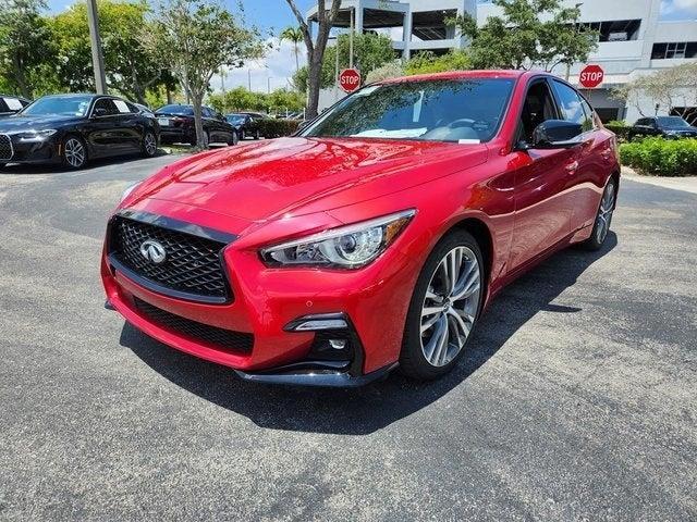 new 2024 INFINITI Q50 car, priced at $50,365