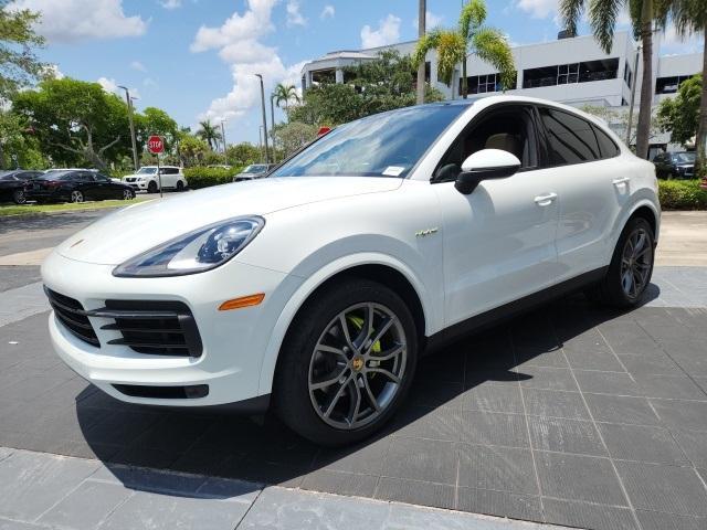 used 2022 Porsche Cayenne E-Hybrid Coupe car, priced at $69,499