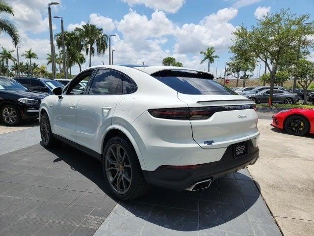 used 2022 Porsche Cayenne E-Hybrid Coupe car, priced at $68,890