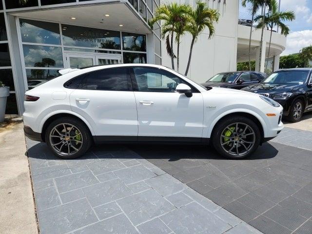 used 2022 Porsche Cayenne E-Hybrid Coupe car, priced at $68,890