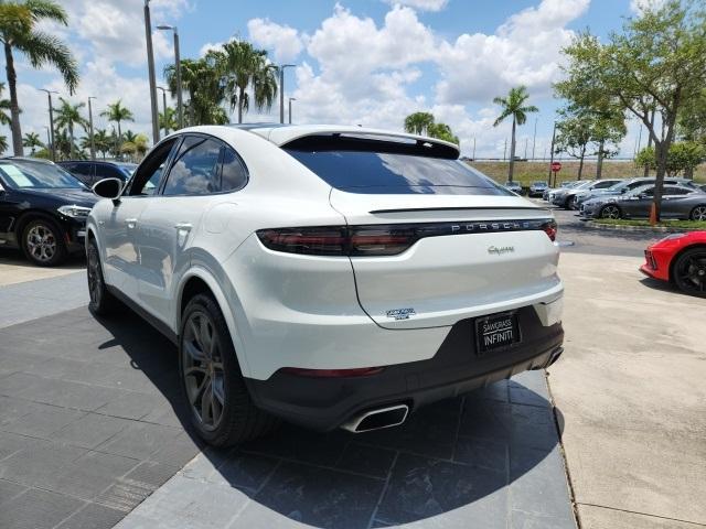 used 2022 Porsche Cayenne E-Hybrid Coupe car, priced at $69,499