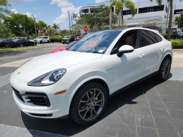 used 2022 Porsche Cayenne E-Hybrid Coupe car, priced at $68,890