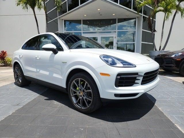 used 2022 Porsche Cayenne E-Hybrid Coupe car, priced at $68,895