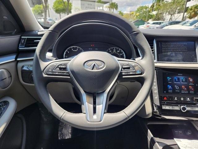 new 2025 INFINITI QX50 car, priced at $48,610