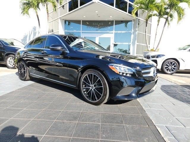 used 2021 Mercedes-Benz C-Class car, priced at $25,869