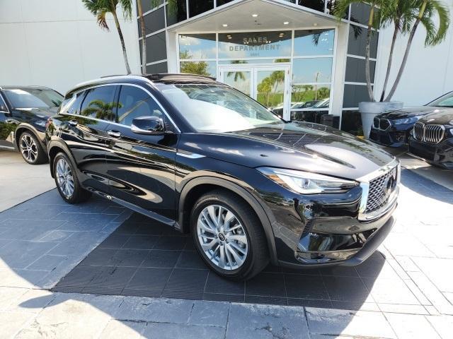 used 2025 INFINITI QX50 car, priced at $36,900