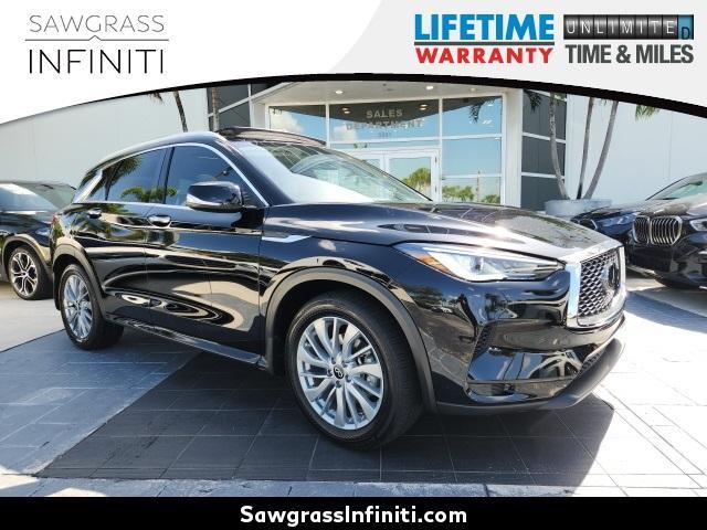 used 2025 INFINITI QX50 car, priced at $36,900