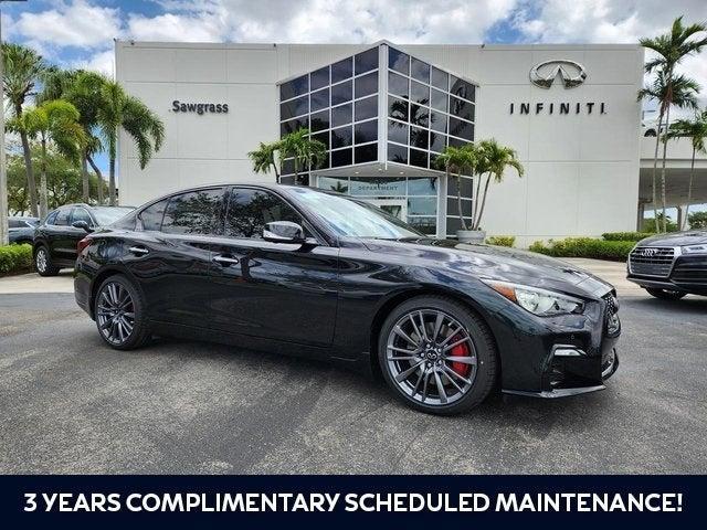 new 2024 INFINITI Q50 car, priced at $58,830