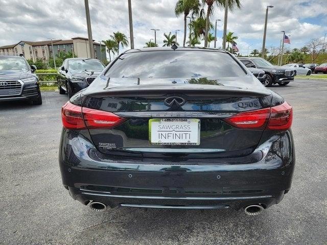 new 2024 INFINITI Q50 car, priced at $58,830