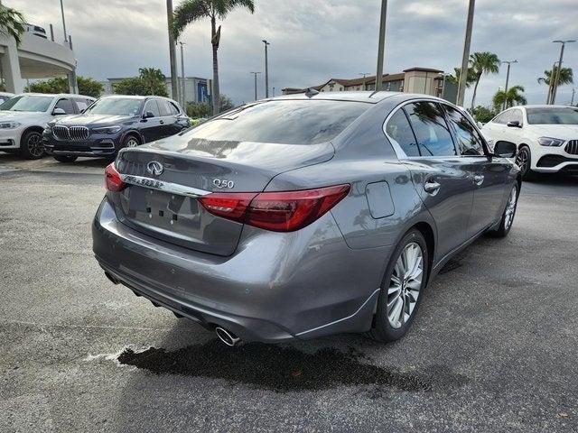 new 2024 INFINITI Q50 car, priced at $43,404