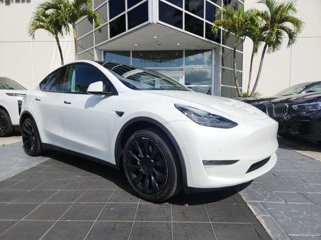 used 2022 Tesla Model Y car, priced at $31,897