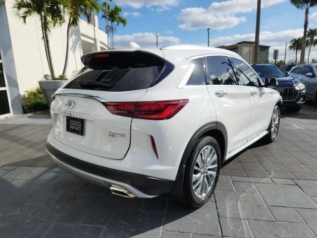 used 2023 INFINITI QX50 car, priced at $31,488