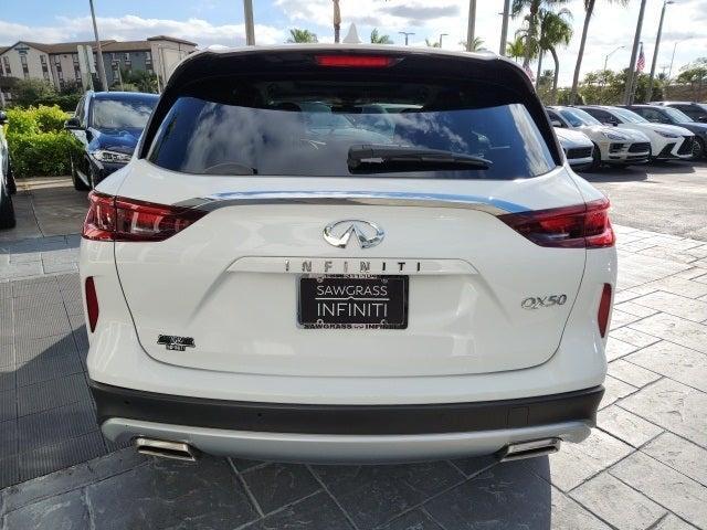 used 2023 INFINITI QX50 car, priced at $31,488