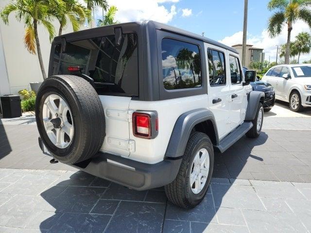 used 2020 Jeep Wrangler Unlimited car, priced at $25,630