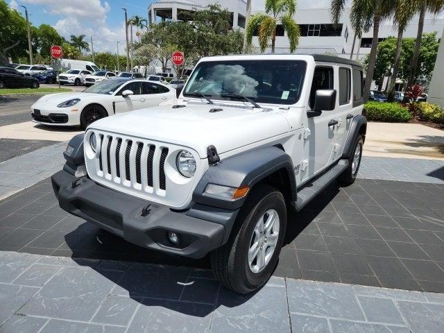 used 2020 Jeep Wrangler Unlimited car, priced at $25,630