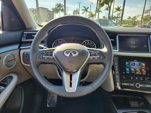 new 2025 INFINITI QX50 car, priced at $47,318