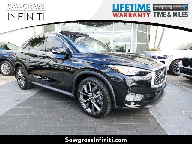 used 2021 INFINITI QX50 car, priced at $28,669