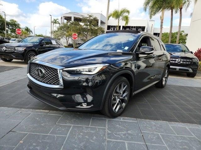 used 2021 INFINITI QX50 car, priced at $27,500