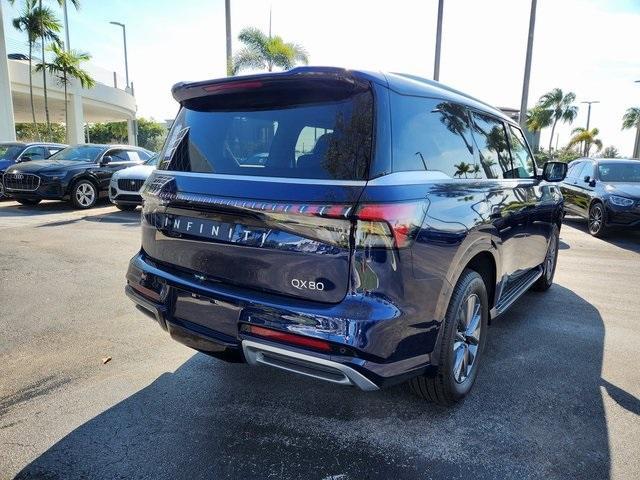 new 2025 INFINITI QX80 car, priced at $85,550