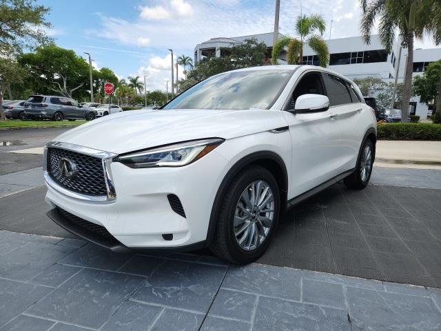 used 2025 INFINITI QX50 car, priced at $34,599