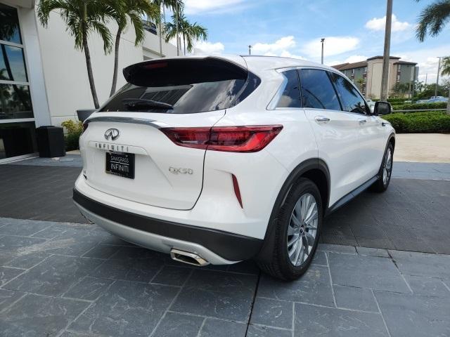 used 2025 INFINITI QX50 car, priced at $34,599