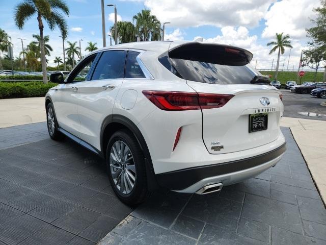 used 2025 INFINITI QX50 car, priced at $34,599