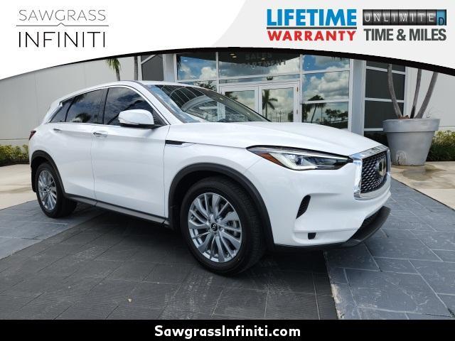 used 2025 INFINITI QX50 car, priced at $34,599